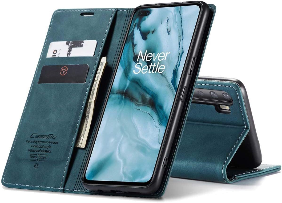 Coque Compatible Avec Oneplus Nord,Anti-Choc Housse En Cuir ... - 2