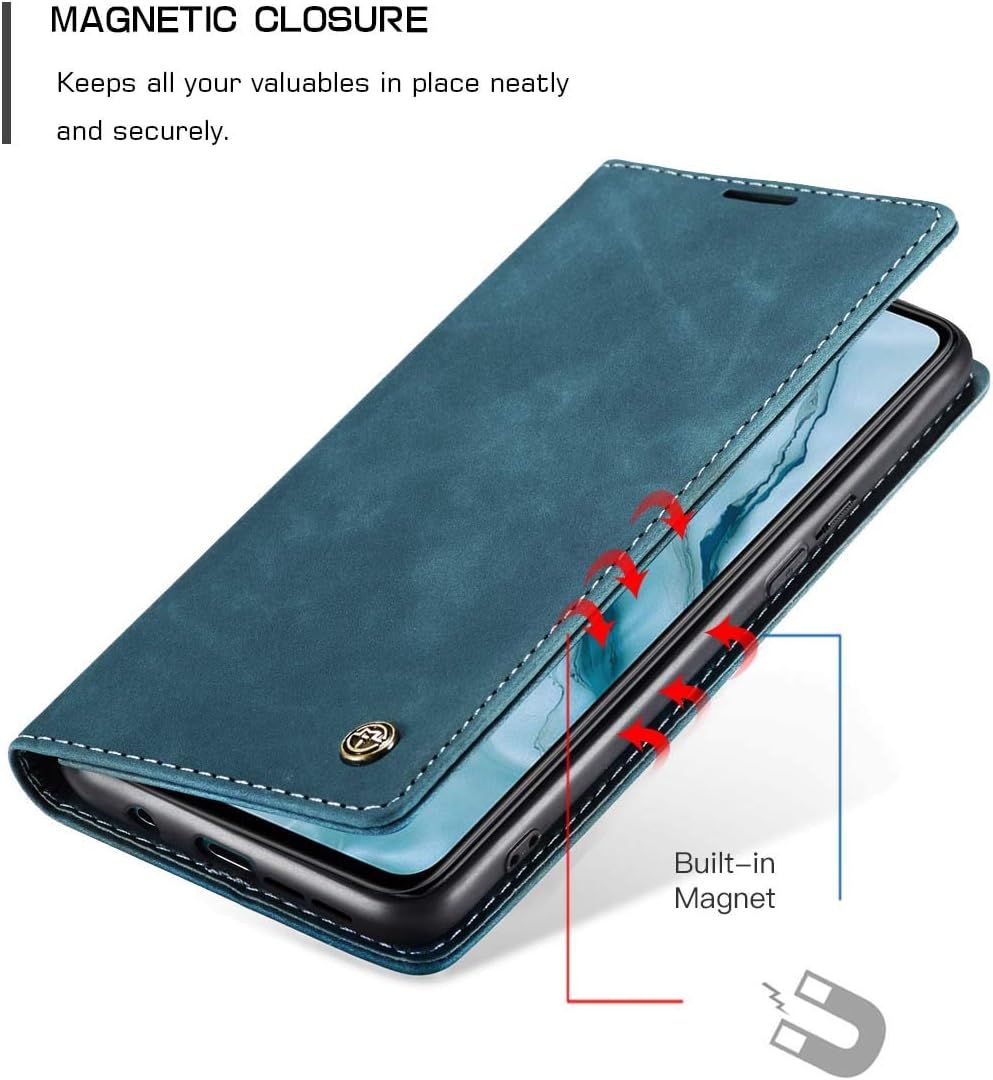 Coque Compatible Avec Oneplus Nord,Anti-Choc Housse En Cuir ... - 4