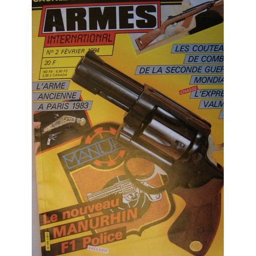 Armes International  N° 2 : Les Couteaux De Combat De La Seconde Guerre Mondiale, L'arme Ancienne A Paris 1983