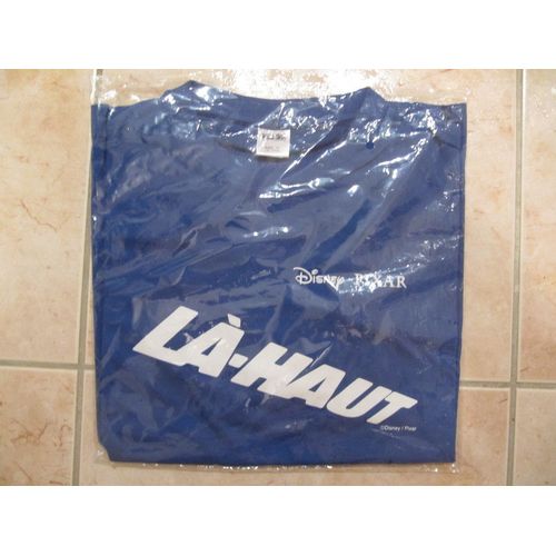T-Shirt Bleu Là-Haut De Disney Pixar, Neuf, Taille 12 Ans (142-152cm)