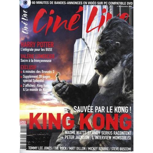 CINE LIVE N 96 King Kong Harry Potter Val rie Lemercier