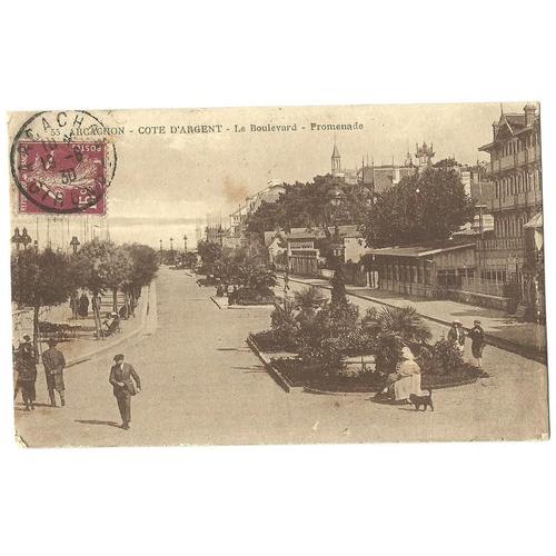 Arcachon - Cote D'argent- Le Boulevard - Promenade