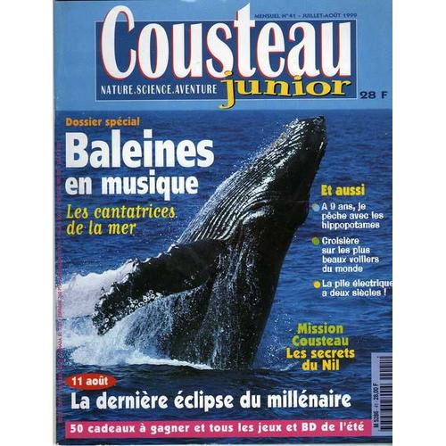 Cousteau Junior  N° 41 : Baleines En Musique