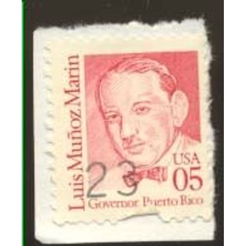 Timbre U S A, Luis Munoz Marin, 5 Cents