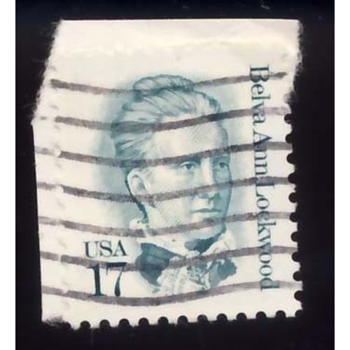 Timbre U S A, Belva Ann Lockwood, 17 Cents, Oblitéré