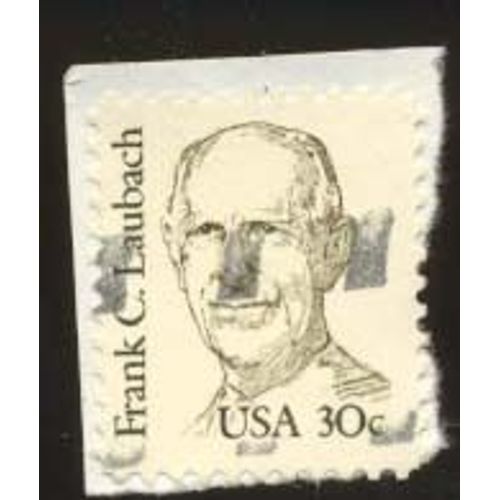Timbre U S A, Franck C. Laubach, 30 Cents