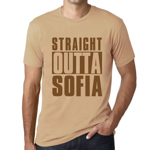Homme Tee-Shirt Tout Droit Sorti De Sofia - Straight Outta Sofia - T-Shirt Graphique Éco-Responsable Vintage Cadeau Nouveauté