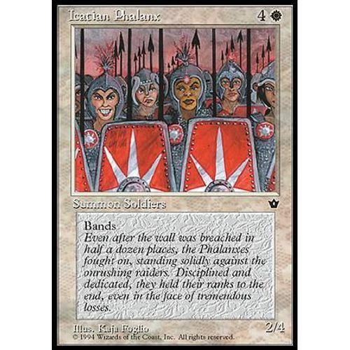 Icatian Phalanx  - Magic Mtg - Fallen Empires 0 - U