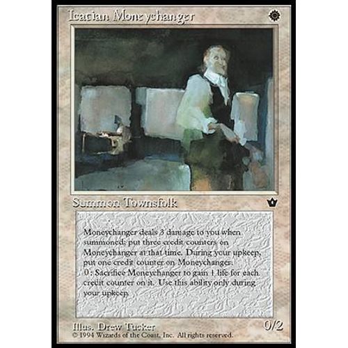 Icatian Moneychanger Ill.1 - Magic Mtg - Fallen Empires 0 - C