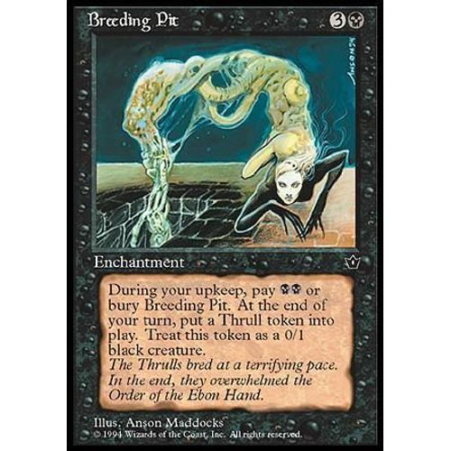 Breeding Pit  - Magic Mtg - Fallen Empires 0 - U