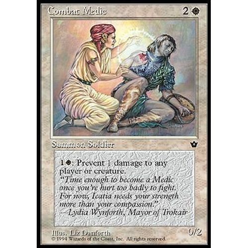 Combat Medic Ill.2 - Magic Mtg - Fallen Empires 0 - C
