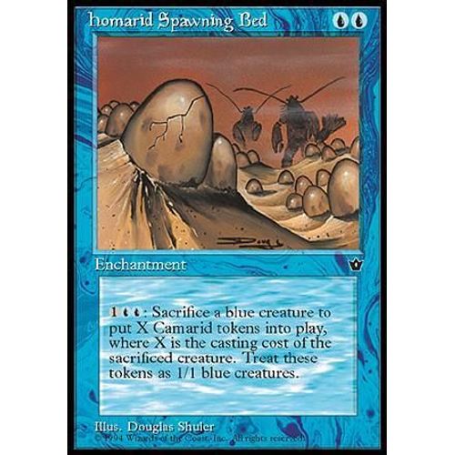 Homarid Spawning Bed  - Magic Mtg - Fallen Empires 0 - U