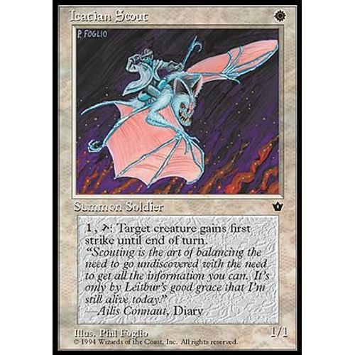 Icatian Scout Ill.2 - Magic Mtg - Fallen Empires 0 - C
