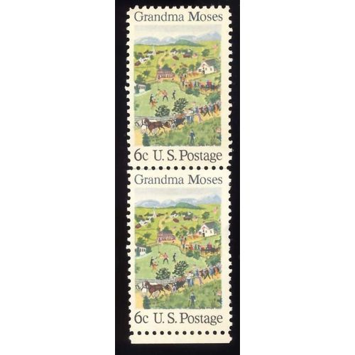 Timbre U S A, Grandma Moses, 6 Cents, Non Oblitéré