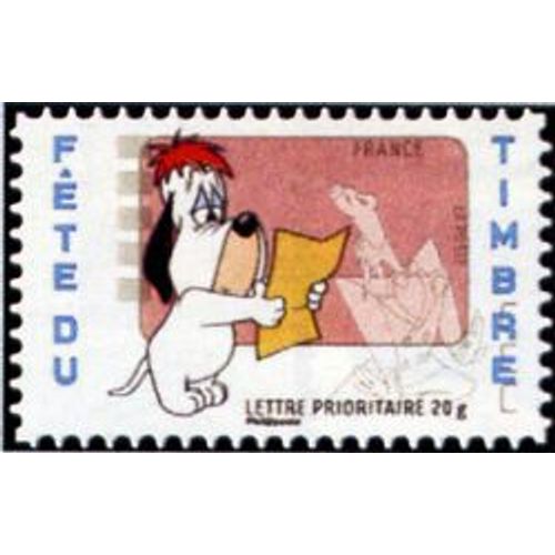Timbre France Autocollant Oblitéré 2008 Y&t 4149 Fête Du Timbre