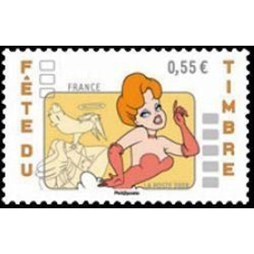 Timbre France Oblitéré 2008 Y&t 4147 Fête Du Timbre