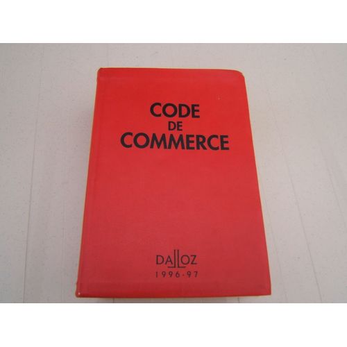Code De Commerce, 1996-97