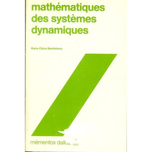 Mathématiques Des Systèmes Dynamiques