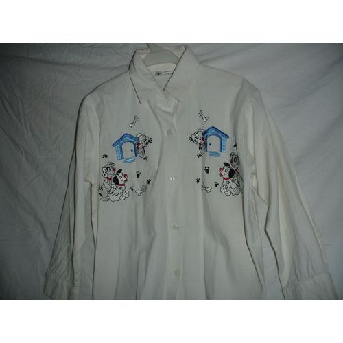 Chemisier Blanc "101 Dalmatiens