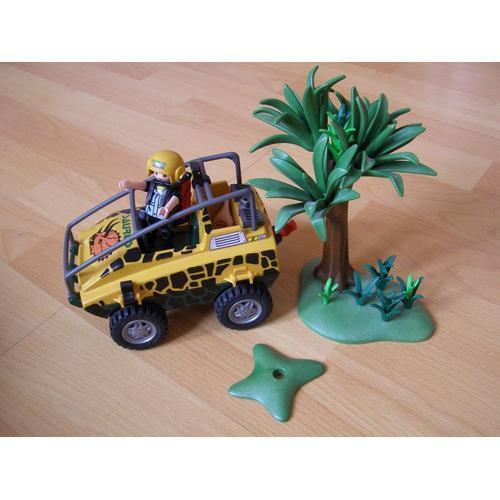 Playmobil - Jeep Safari Et Accessoires 16 Cm