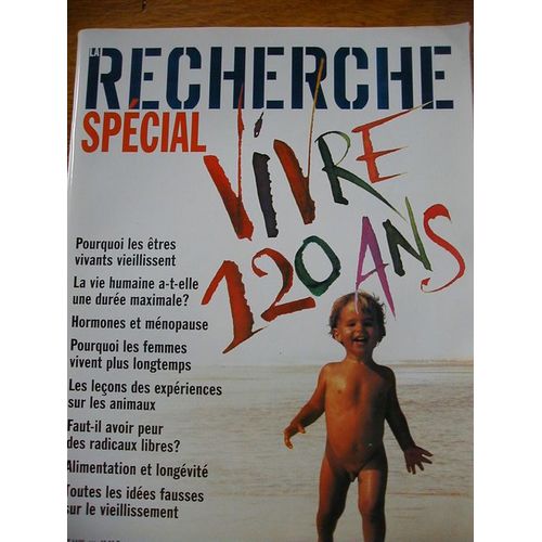 La Recherche Hors-Série N° 322 : Special Vivre 120 Ans