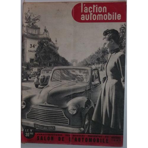 L'action Automobile Et Touristique  N° 111947 : Salon De L'automobile 1947