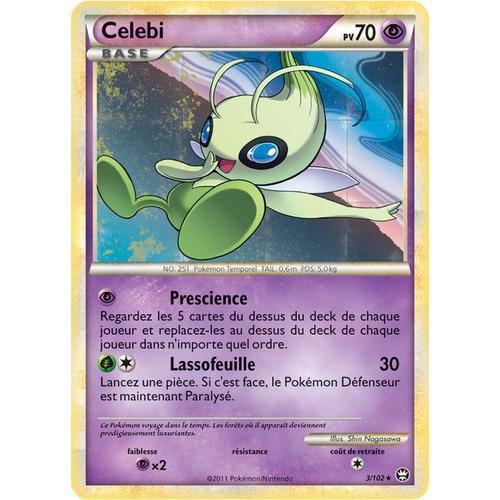 Celebi (3/102) - Pokemon Hs Triomphe