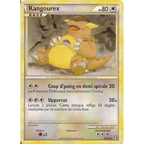 Kangourex (36/102) - Pokemon Hs Triomphe