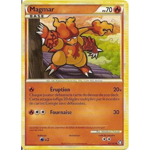 Magmar (42/102) - Pokemon Hs Triomphe