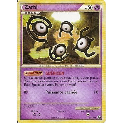 Zarbi (51/102) - Pokemon Hs Triomphe