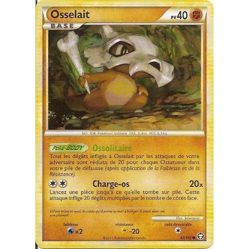 Osselait (60/102) - Pokemon Hs Triomphe