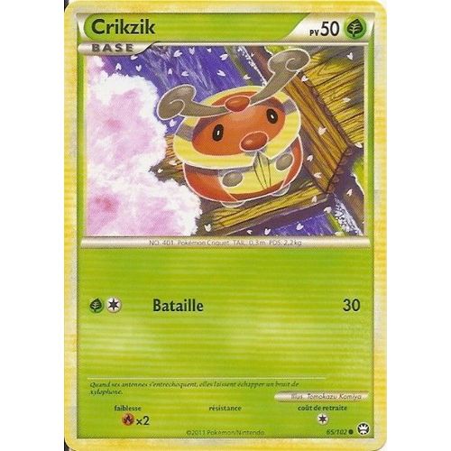 Crikzik (65/102) - Pokemon Hs Triomphe