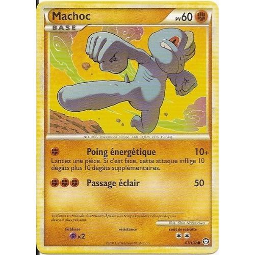 Machoc (67/102) - Pokemon Hs Triomphe