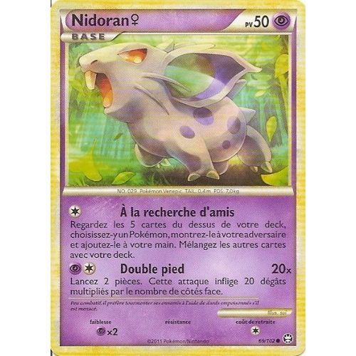 Nidoran F (69/102) - Pokemon Hs Triomphe