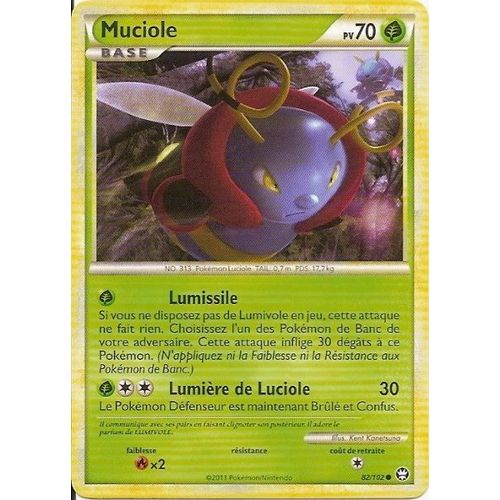 Muciole (82/102) - Pokemon Hs Triomphe