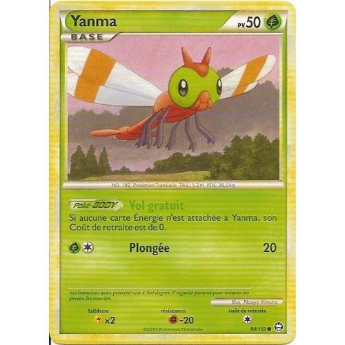Yanma (84/102) - Pokemon Hs Triomphe