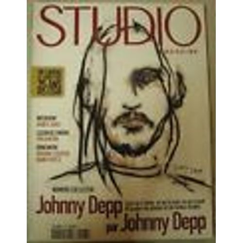 Studio 250ans  N° 350 : Studio Collector Johnny Depp