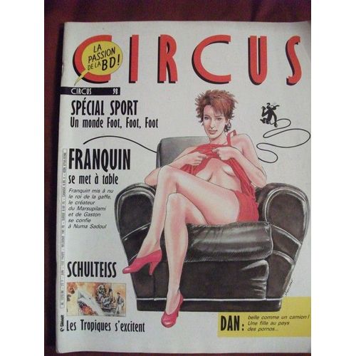 Circus, Mensuel De Bandes Dessinées. Spécial Sport