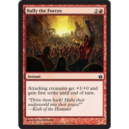 Ralliement Des Forces - Magic Mirrodin Assiégé - Vf