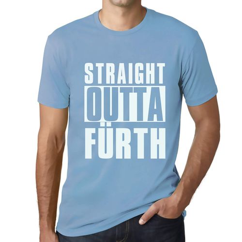 Homme Tee-Shirt Tout Droit Sorti De Fürth - Straight Outta Fürth - T-Shirt Graphique Éco-Responsable Vintage Cadeau Nouveauté
