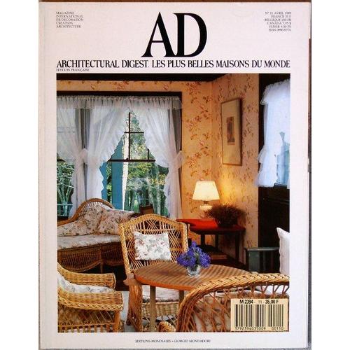 Ad Architectural Digest  N° 11
