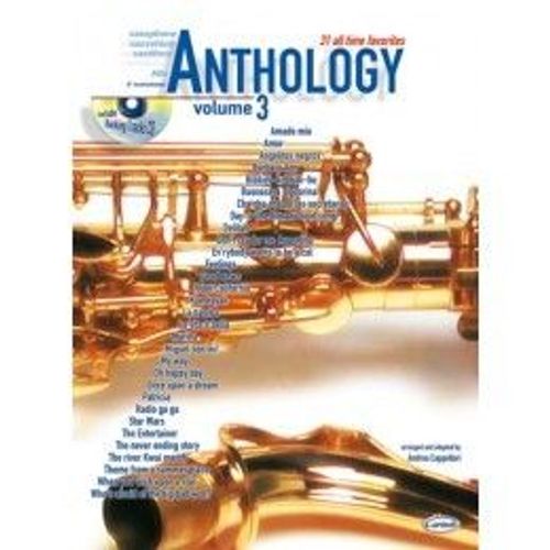 Saxophone Alto Anthology Vol 3 (+ 1 Cd) - Carisch