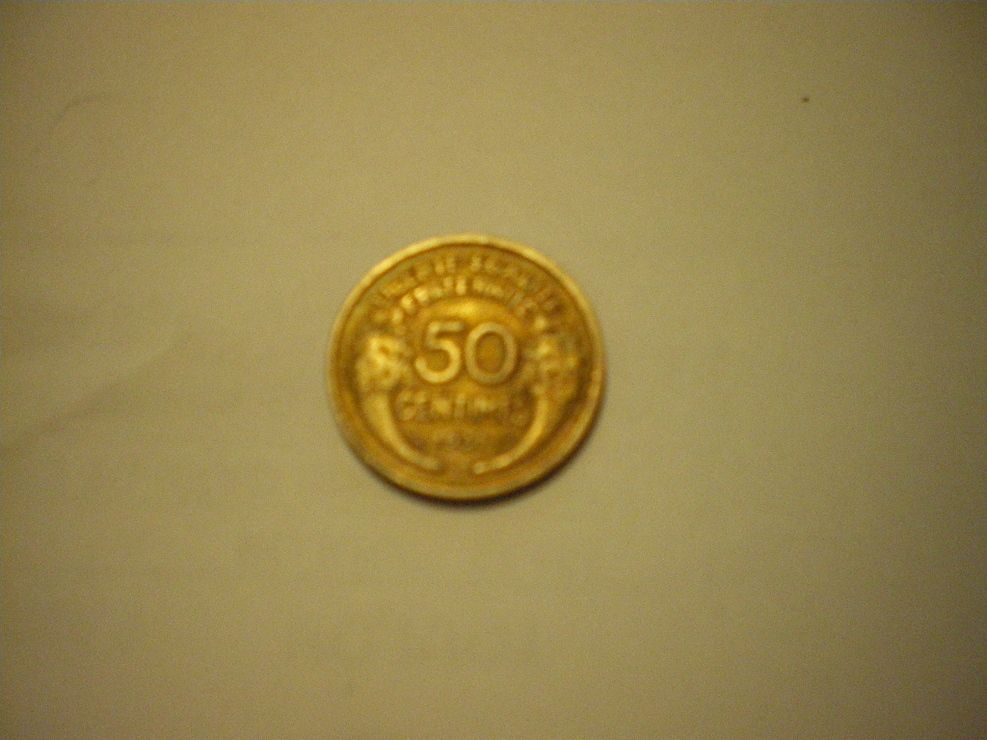 France 50 Centimes Morlon 1939