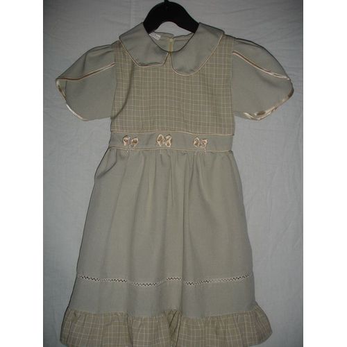 Robe D'été Beige 4/5 Ans