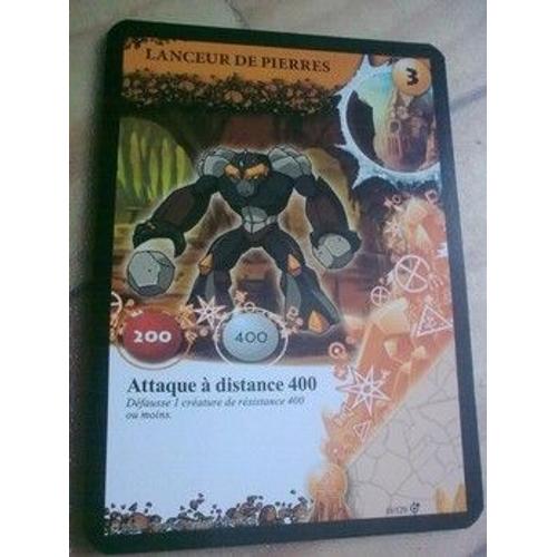 Carte Gormiti Lanceur De Pierres 18/120