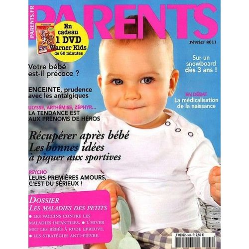 Parents  N° 504 : Dossier : Les Maladies Des Petits - Récupérer Après Bébé