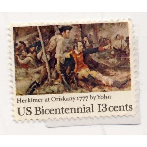 Timbre U S A, Herkimer At Oriskany 1777 By Yohn, 13 Cents, Non Oblitéré
