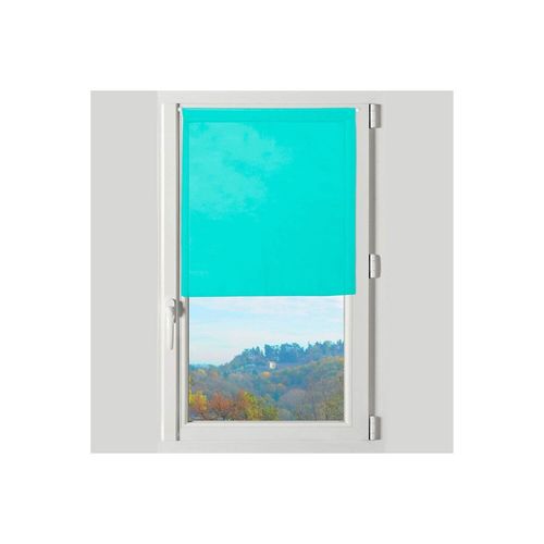 Rideau Brise Bise - 60 X 90 Cm - Lisa - Différents Coloris - Turquoise Turquoise