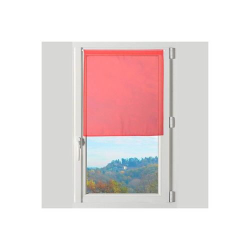 Rideau Brise Bise - 70 X 200 Cm - Lisa - Différents Coloris - Rouge Rouge