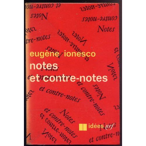 Notes Et Contre-Notes